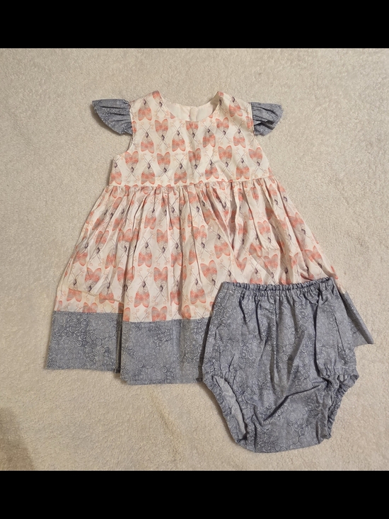 Handmade Other - Handmade Dragonfly Dress W/ Bloomers (Size 9M)